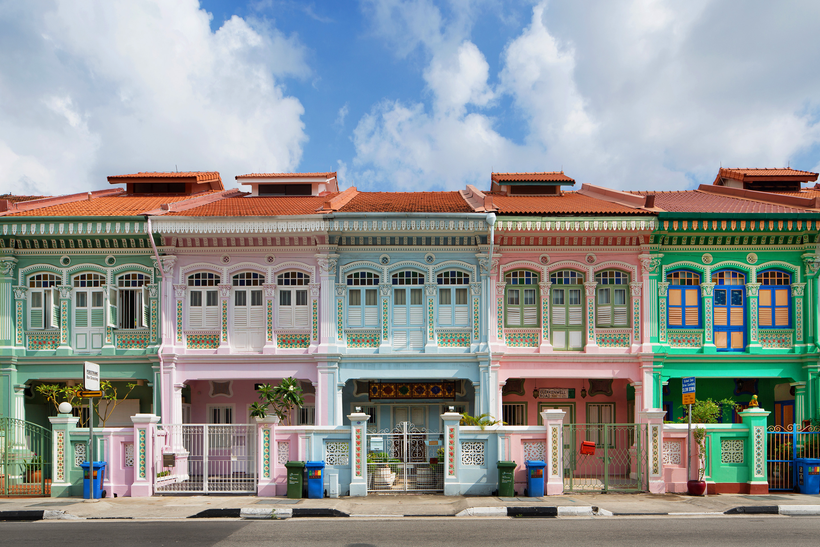 Peranakan shophouses of Katong